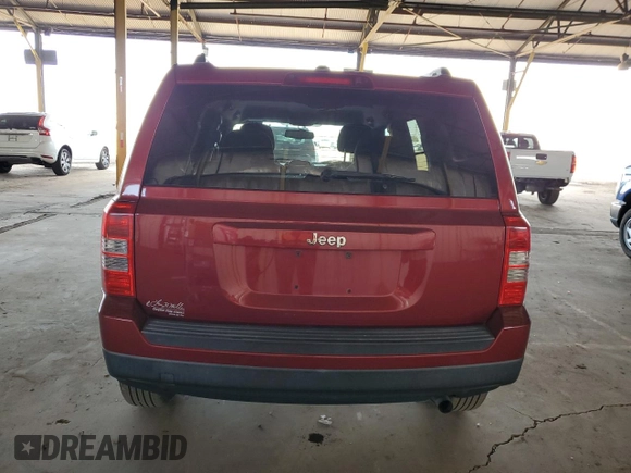 2016 Jeep Patriot Sport with VIN 1C4NJPBB1GD569940, listed as a Copart auction lot 51353825 with 95,302 mi miles and Salvage Title. Bid and sale history available at carsss.com. Image 6.