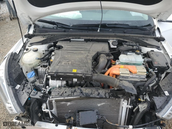 2019 Hyundai Ioniq Hybrid SEL with VIN KMHC75LC8KU106750, listed as a Copart auction lot 50357955 with 80,724 mi miles and Salvage Title. Bid and sale history available at carsss.com. Image 11.