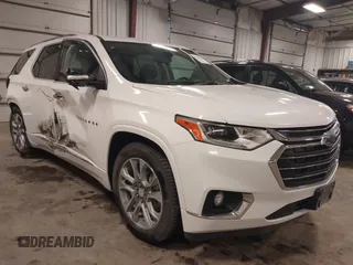 2021 Chevrolet Traverse Premier with VIN 1GNEVKKW8MJ259346, listed as a IAAI auction lot 41810312 with 80,474 mi miles. Bid and sale history available at carsss.com. Image 1.
