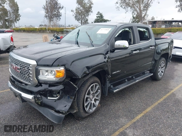 2018 GMC Canyon 4WD Denali with VIN 1GTG6EEN7J1318059, listed as a IAAI auction lot 41772860 with 80,230 mi miles. Bid and sale history available at carsss.com. Image 18.