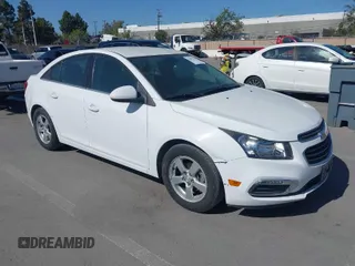 2016 Chevrolet Cruze Limited LT with VIN 1G1PE5SB6G7176704, listed as a IAAI auction lot 42003652 with 64,625 mi miles. Bid and sale history available at carsss.com. Image 1.