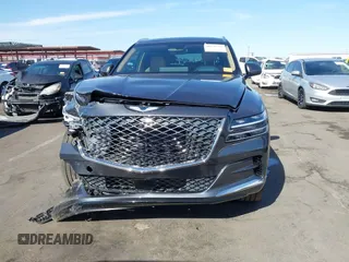 2023 Genesis GV80 with VIN KMUHBDSB2PU110812, listed as a IAAI auction lot 40743556 with 38,219 mi miles and . Bid and sale history available at DreamBid. Image 12.