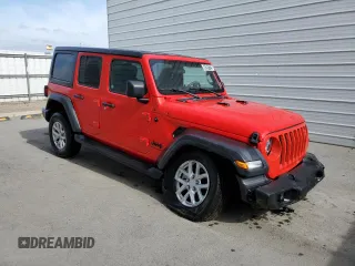 2023 Jeep Wrangler Sport S with VIN 1C4HJXDN5PW687059, listed as a Copart auction lot 56291725 with 23,611 mi miles and Non repairable. Bid and sale history available at DreamBid. Image 4.