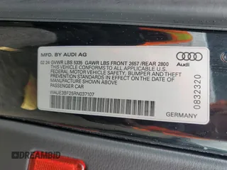 2024 Audi A6 Premium Plus z VIN WAUE3BF25RN037107, wystawiony jako Copart lot #57535375 z przebiegiem Nie podano mil oraz Szkoda całkowita • Salvage title. Historia ofert i sprzedaży dostępna na DreamBid. Obrazek 12.