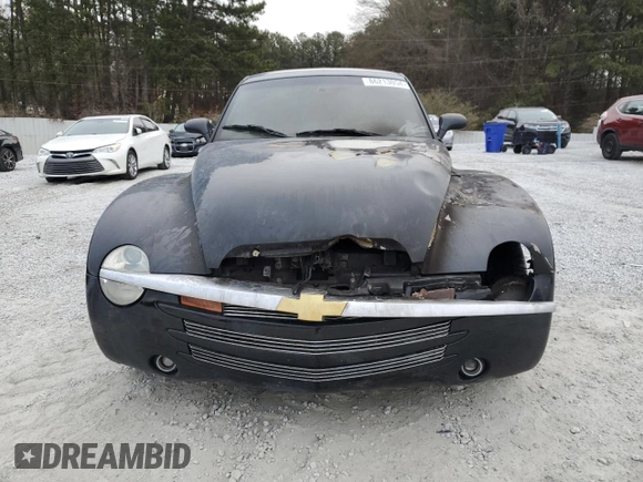 2005 Chevrolet SSR LS z VIN 1GCES14H25B117855, wystawiony jako Copart lot #86213054 z przebiegiem Nie podano mil oraz Nie do naprawy • Non repairable. Historia ofert i sprzedaży dostępna na DreamBid. Obrazek 5.