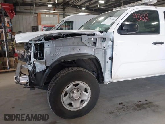 2023 Toyota Tacoma SR with VIN 3TYRX5GN7PT087621, listed as a IAAI auction lot 41969368 with 17,580 mi miles and . Bid and sale history available at DreamBid. Image 18.