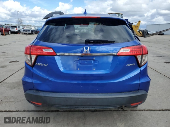 2021 Honda HR-V EX with VIN 3CZRU6H56MM750353, listed as a Copart auction lot 49117395 with Not Provided miles and Clean Title. Bid and sale history available at DreamBid. Image 6.