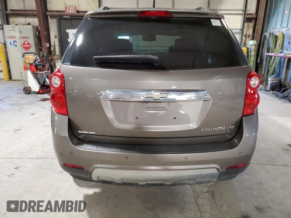 2011 Chevrolet Equinox LTZ z VIN 2CNALFEC9B6287491, wystawiony jako Copart lot #60168585 z przebiegiem 182 171 mil mil oraz Czysty tytuł • Clean title. Historia ofert i sprzedaży dostępna na DreamBid. Obrazek 6.