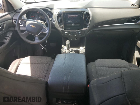 2020 Chevrolet Traverse LS with VIN 1GNERFKW8LJ139668, listed as a Copart auction lot 57996795 with 132,453 mi miles and Salvage title. Bid and sale history available at DreamBid. Image 8.