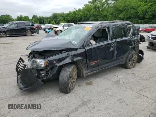 2017 Jeep Compass Sport z VIN 1C4NJCBB5HD185637, wystawiony jako Copart lot #60979065 z przebiegiem Nie podano mil oraz Szkoda całkowita • Salvage title. Historia ofert i sprzedaży dostępna na DreamBid. Obrazek 1.