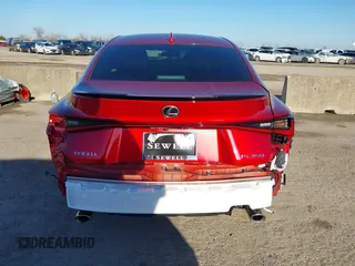 2024 Lexus IS 350 F Sport z VIN JTHBZ1B24R5080548, wystawiony jako IAAI lot #41143943 z przebiegiem 667 mil mil oraz . Historia ofert i sprzedaży dostępna na DreamBid. Obrazek 17.