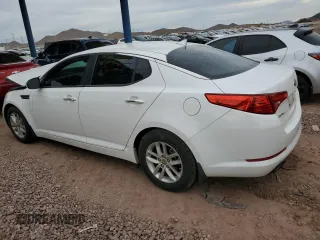 2013 Kia Optima LX with VIN KNAGM4A77D5440227, listed as a Copart auction lot 49470995 with 81,140 mi miles and Salvage Title. Bid and sale history available at carsss.com. Image 2.