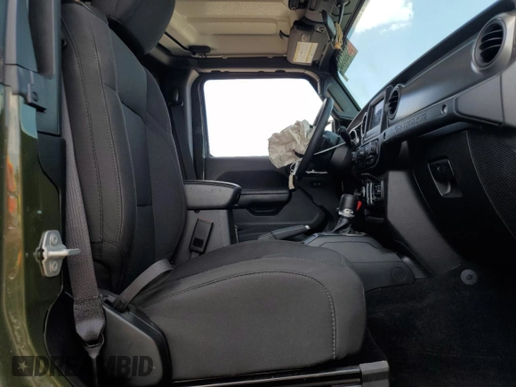 2023 Jeep Wrangler Sport S with VIN 1C4GJXAN7PW634914, listed as a Copart auction lot 63533355 with 39,490 mi miles and Salvage title. Bid and sale history available at DreamBid. Image 10.