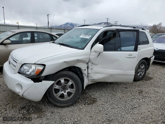 2007 Toyota Highlander with VIN JTEHP21A870194428, listed as a Copart auction lot 48708725 with 171,979 mi miles and Salvage Title. Bid and sale history available at carsss.com. Image 1.