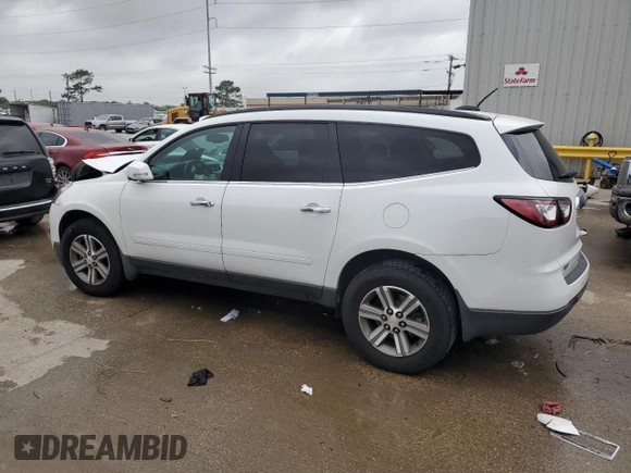 2016 Chevrolet Traverse LT z VIN 1GNKRHKDXGJ186560, wystawiony jako Copart lot #51823695 z przebiegiem 130 479 mil mil oraz Szkoda całkowita • Salvage title. Historia ofert i sprzedaży dostępna na DreamBid. Obrazek 2.