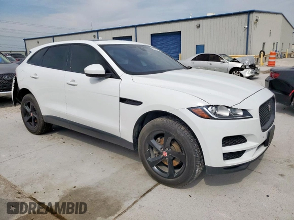 2020 Jaguar F-Pace 25t Premium with VIN SADCJ2FX1LA628811, listed as a Copart auction lot 52979165 with 60,831 mi miles and Salvage title. Bid and sale history available at DreamBid. Image 4.