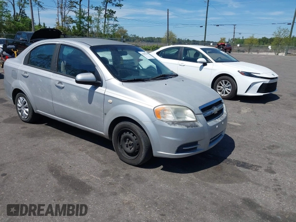 2007 Chevrolet Aveo LS with VIN KL1TD56617B098732, listed as a IAAI auction lot 41889243 with 115,426 mi miles and . Bid and sale history available at DreamBid. Image 1.