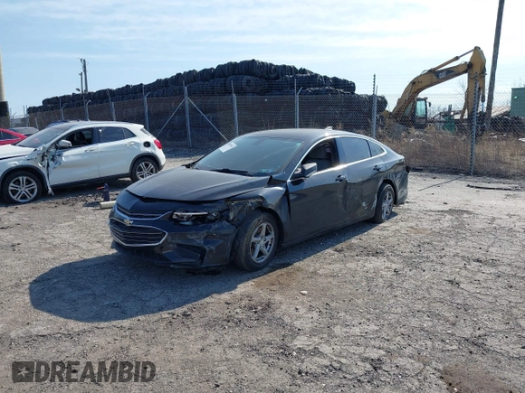 2016 Chevrolet Malibu LS z VIN 1G1ZB5STXGF172283, wystawiony jako IAAI lot #41785710 z przebiegiem 93 076 mil mil oraz . Historia ofert i sprzedaży dostępna na DreamBid. Obrazek 2.