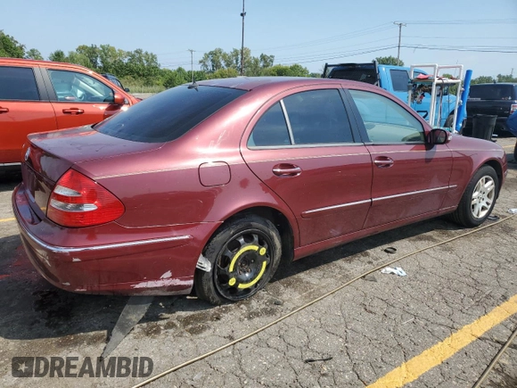 2003 Mercedes-Benz E-Class 3.2L with VIN WDBUF65J53A094202, listed as a Copart auction lot 69251154 with 0 mi miles and Salvage Title. Bid and sale history available at carsss.com. Image 3.