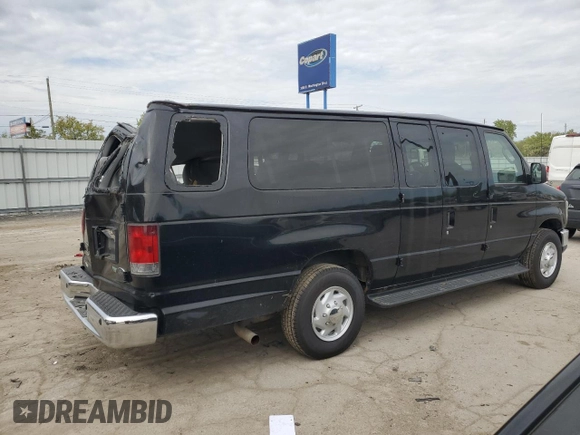 2012 Ford Econoline Passenger XL with VIN 1FBSS3BL3CDA97191, listed as a Copart auction lot 55284565 with 282,195 mi miles and Salvage title. Bid and sale history available at DreamBid. Image 3.