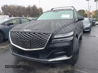 2022 Genesis GV80 Advanced Plus with VIN KMUHCESCXNU078815, listed as a IAAI auction lot 41558532 with 35,424 mi miles and . Bid and sale history available at DreamBid. Image 17.