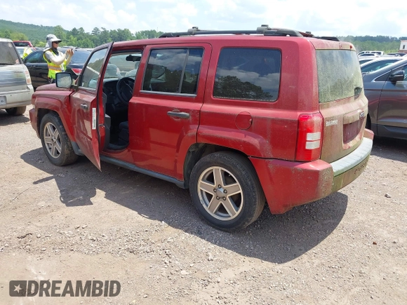 2008 Jeep Patriot Sport with VIN 1J8FT28W28D593587, listed as a IAAI auction lot 42563483 with 340,431 mi miles and . Bid and sale history available at DreamBid. Image 3.