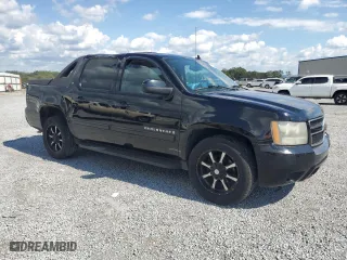 2007 Chevrolet Avalanche LT w/2LT with VIN 3GNEC12J57G199701, listed as a Copart auction lot 73670114 with 144,151 mi miles and Salvage Title. Bid and sale history available at carsss.com. Image 4.