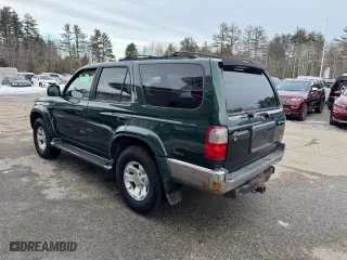 2000 Toyota 4Runner SR5 with VIN JT3HN86R2Y0263096, listed as a Copart auction lot 54598025 with 284,195 mi miles and Clean Title. Bid and sale history available at carsss.com. Image 3.