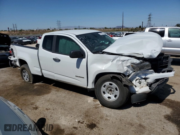2018 Chevrolet Colorado 2WD Work Truck with VIN 1GCHSBEA8J1174338, listed as a Copart auction lot 61453275 with 126,918 mi miles and Salvage title. Bid and sale history available at DreamBid. Image 4.