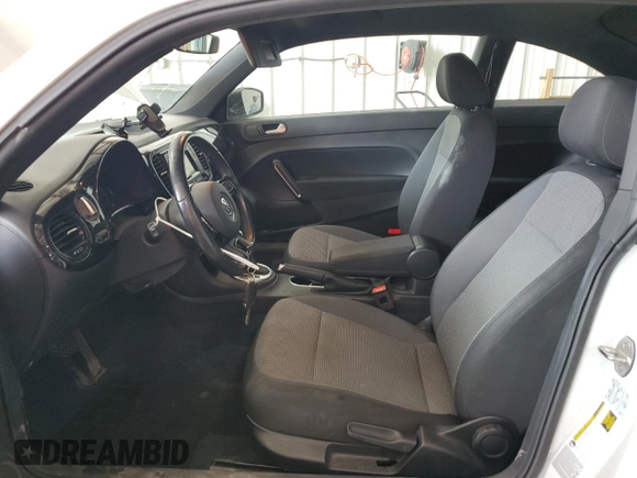 2017 Volkswagen Beetle Fleet with VIN 3VWF17AT9HM613412, listed as a Copart auction lot 62344475 with 52,340 mi miles and Salvage title. Bid and sale history available at DreamBid. Image 7.
