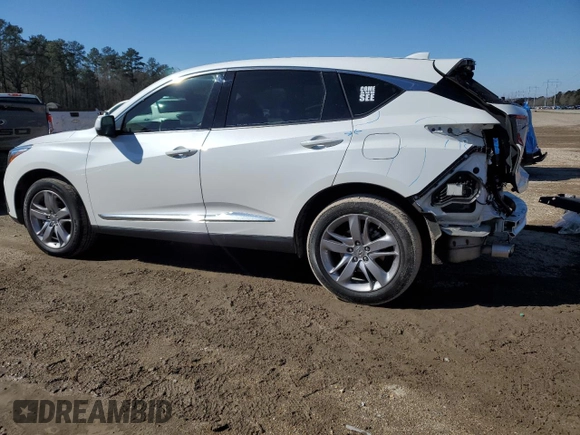 2021 Acura RDX w/Advance Package with VIN 5J8TC1H70ML009721, listed as a Copart auction lot 45883515 with 31,868 mi miles and Salvage Title. Bid and sale history available at carsss.com. Image 2.