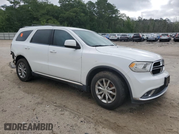 2017 Dodge Durango SXT with VIN 1C4RDHAG0HC774751, listed as a Copart auction lot 58656925 with Not provided miles and Salvage title. Bid and sale history available at DreamBid. Image 4.