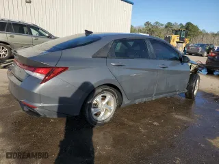 2023 Hyundai Elantra SE with VIN KMHLL4AG1PU580249, listed as a Copart auction lot 44691105 with 28,249 mi miles and Salvage Title. Bid and sale history available at carsss.com. Image 3.