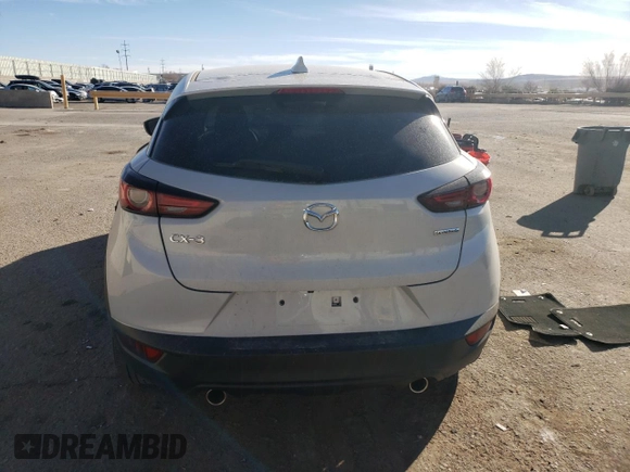 2021 Mazda CX-3 Sport with VIN JM1DKDB79M1515642, listed as a Copart auction lot 44647155 with 37,787 mi miles and Salvage Title. Bid and sale history available at carsss.com. Image 6.