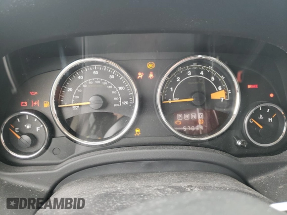 2015 Jeep Compass High Altitude Edition with VIN 1C4NJCEA2FD335185, listed as a Copart auction lot 46255603 with 57,054 mi miles. Bid and sale history available at carsss.com. Image 9.