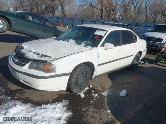 2004 Chevrolet Impala with VIN 2G1WF52E449399627, listed as a IAAI auction lot 41439065 with 1 mi miles. Bid and sale history available at carsss.com. Image 2.