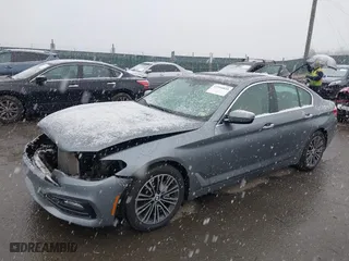 2018 BMW 5 Series 530i xDrive with VIN WBAJA7C53JWA73086, listed as a IAAI auction lot 41544035 with 42,481 mi miles. Bid and sale history available at carsss.com. Image 18.
