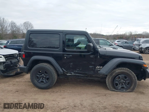 2018 Jeep Wrangler Sport S with VIN 1C4GJXAG0JW224562, listed as a IAAI auction lot 41327316 with 68,761 mi miles and . Bid and sale history available at DreamBid. Image 13.
