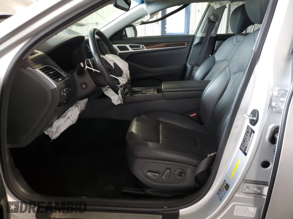 2019 Genesis G80 3.8L with VIN KMTFN4JE8KU309774, listed as a Copart auction lot 87968845 with 32,621 mi miles and Salvage Title. Bid and sale history available at DreamBid. Image 7.