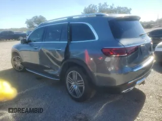 2022 Mercedes-Benz GLS 450 with VIN 4JGFF5KE2NA589208, listed as a Copart auction lot 41688724 with 39,855 mi miles and . Bid and sale history available at DreamBid. Image 2.