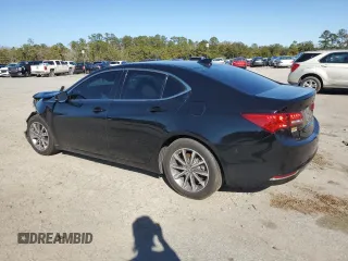 2020 Acura TLX with VIN 19UUB1F30LA009445, listed as a Copart auction lot 43421105 with 55,259 mi miles and Salvage Title. Bid and sale history available at carsss.com. Image 2.