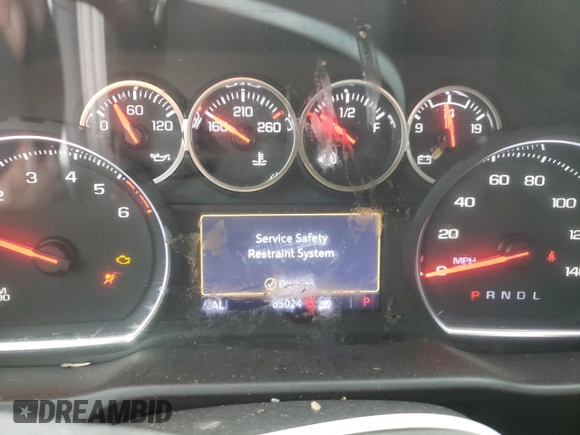 2020 Chevrolet Silverado 1500 LT with VIN 3GCUYDET6LG233207, listed as a Copart auction lot 51141625 with 85,024 mi miles and Salvage Title. Bid and sale history available at DreamBid. Image 9.