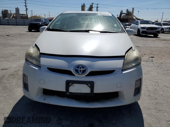 2011 Toyota Prius I with VIN JTDKN3DU6B5286063, listed as a Copart auction lot 50595235 with 292,854 mi miles and Clean Title. Bid and sale history available at carsss.com. Image 5.