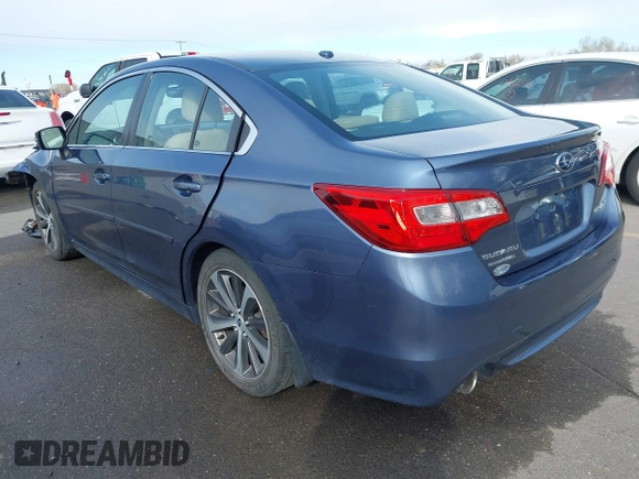 2015 Subaru Legacy 2.5i Limited with VIN 4S3BNBL64F3070890, listed as a IAAI auction lot 41938041 with 89,417 mi miles. Bid and sale history available at carsss.com. Image 3.