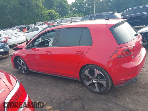 2017 Volkswagen GTI S z VIN 3VW4T7AU1HM076156, wystawiony jako IAAI lot #42216232 z przebiegiem 40 388 mil mil oraz . Historia ofert i sprzedaży dostępna na DreamBid. Obrazek 14.