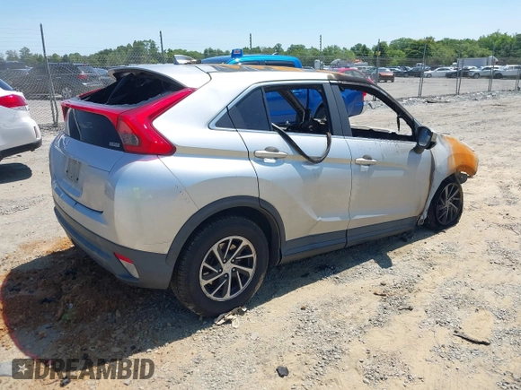 2020 Mitsubishi Eclipse Cross ES with VIN JA4AT3AA1LZ012933, listed as a IAAI auction lot 42387823 with Not provided miles and . Bid and sale history available at DreamBid. Image 4.