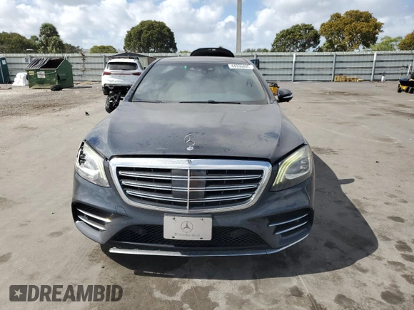2018 Mercedes-Benz S 560 with VIN WDDUG8DB0JA399369, listed as a Copart auction lot 44936895 with 102,531 mi miles and Salvage Title. Bid and sale history available at carsss.com. Image 5.