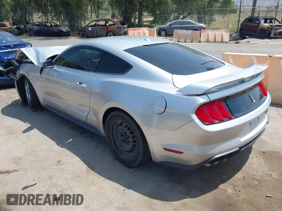 2018 Ford Mustang GT with VIN 1FA6P8CF7J5146796, listed as a IAAI auction lot 42111287 with Not Provided miles. Bid and sale history available at carsss.com. Image 3.