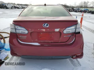 2010 Lexus HS 250h with VIN JTHBB1BA3A2016079, listed as a Copart auction lot 87058094 with Not Provided miles and Salvage Title. Bid and sale history available at DreamBid. Image 6.