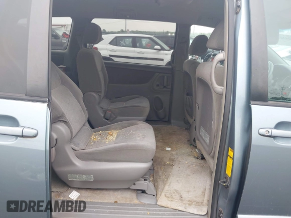 2005 Toyota Sienna CE with VIN 5TDZA23C55S308713, listed as a IAAI auction lot 42434718 with 225,254 mi miles and . Bid and sale history available at DreamBid. Image 8.
